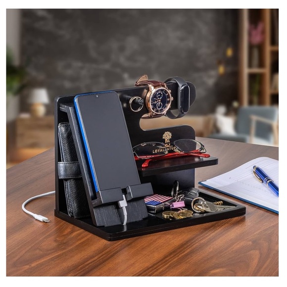 New - Wood Phone Docking Ststion - Picture 6 of 11